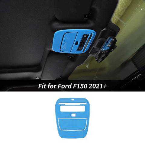 Front Roof Reading Light Lamp Panel Cover Trim For Ford F150 2021+ Accessories | CheroCar