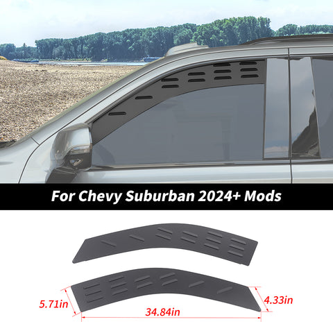 For 2024+ Chevy Suburban/Tahoe/GMC YUKON Front/Rear Window Louver Air Outlet Blind Cover