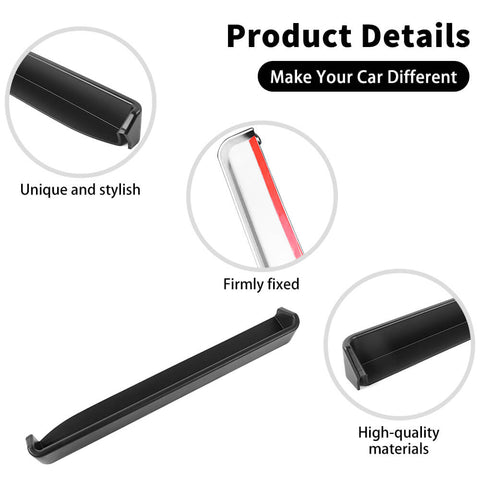 For 2010-2023 Toyota 4Runner Passenger Copilot Armrest Storage Box Passenger Black