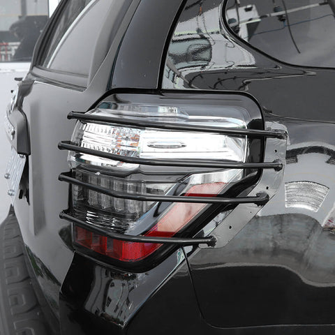 For 2014-2023 Toyota 4Runner Black Rear Tail Light Guard Cover Protect Trim