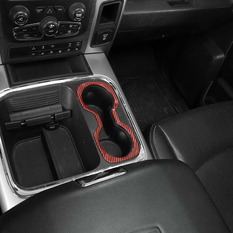 Front Cup Holder Frame Trim Cover For Dodge Ram 2012-2017 Accessories | CheroCar