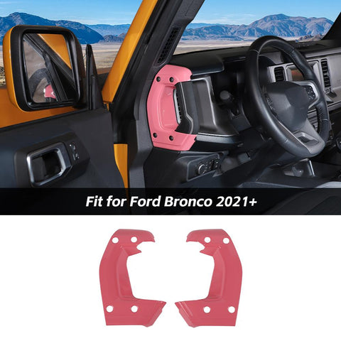 Center Console Side Handle Decor Cover Trim For Ford Bronco 2021+ Accessories | CheroCar