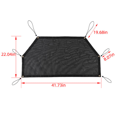 Trunk Heat Mesh Insulation Net Cover For Ford Bronco 2021+ 4-Door Accessories | CheroCar