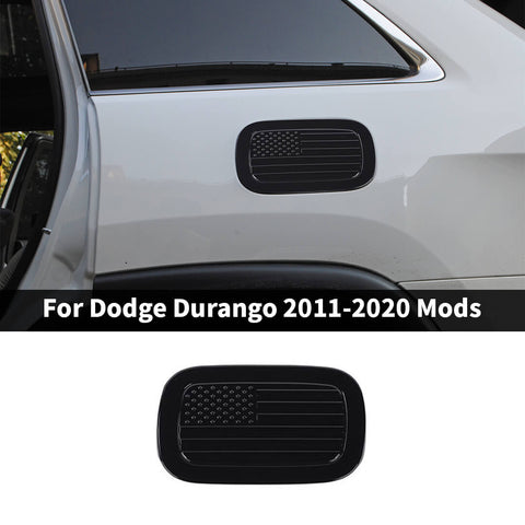 For 2011-2020 Dodge Durango Fuel Gas Door Cover Trim Overlay Fuel Tank Cap