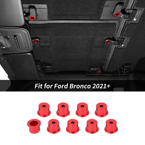 For 2021+ Ford Bronco 4-Door 9 x Hard Top Switch Replacement Cover Ring