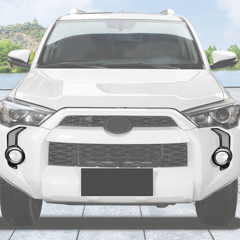 For 2014-2023 Toyota 4Runner SR5/TRD Pro Car Front Fog Light Lamp Decor Cover Trim