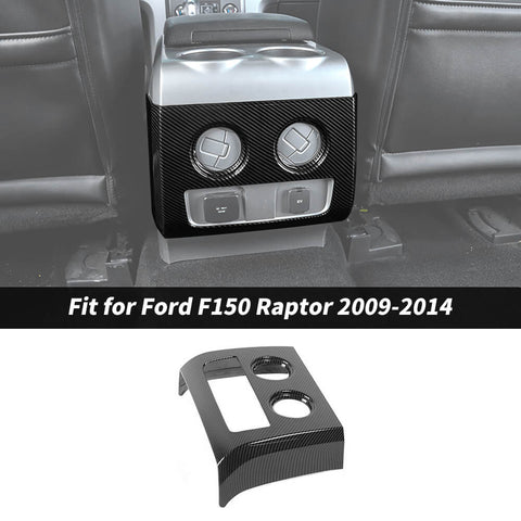 For 2009-2014 Ford F150 Raptor Rear Cup Holder Trim Cover