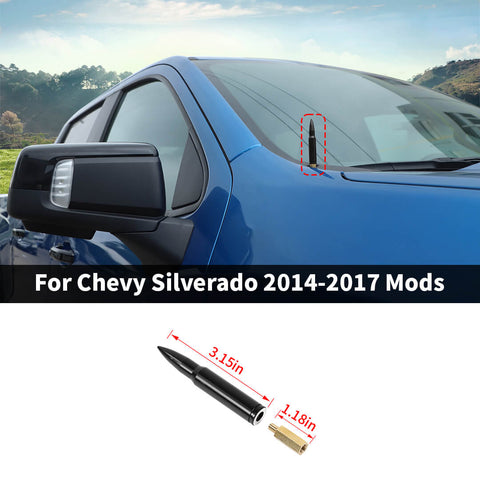For Chevy Silverado/GMC/SIERRA Front Bullet Antenna Bracket Accessories
