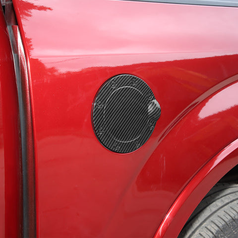 For 2015-2020 Ford F150 Exterior Door Fuel Tank Cover Filler Gas Cap Trim