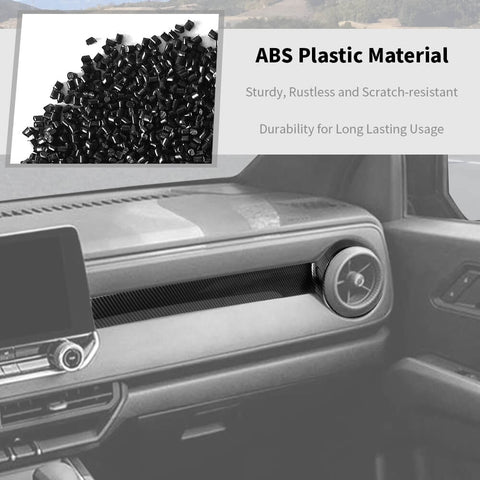 For 2023+ Chevy Colorado Center Console  Air Condition Vent Trim Cover