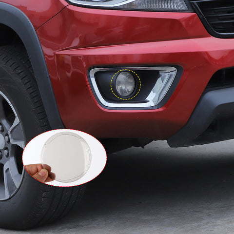 For 2014-2020 Chevy Colorado/2014-2022 GMC/CANYON Smoked Black Front Fog Lamp Light Trim Cover