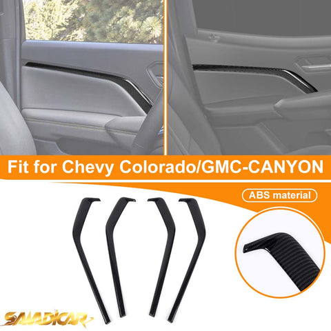 For 2023+ Chevy Colorado & GMC Canyon Interior Door Panel Strip Trim