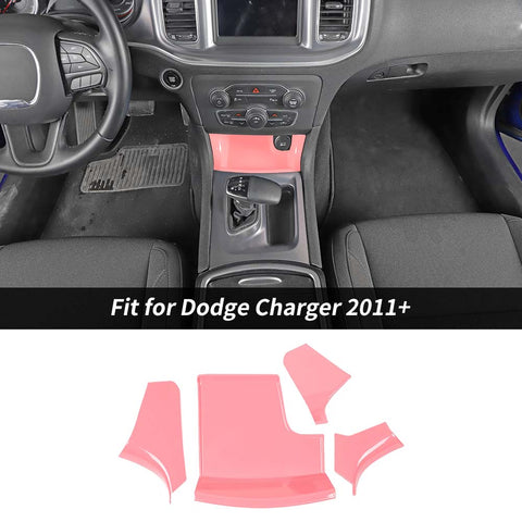 Center Gear Shift Storage Box Cover Trim for Dodge Charger 2011+ Accessories｜CheroCar