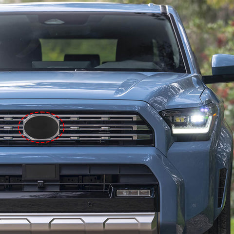 For 2024+ 4Runner Front Grille Emblem Badge Cover Trim