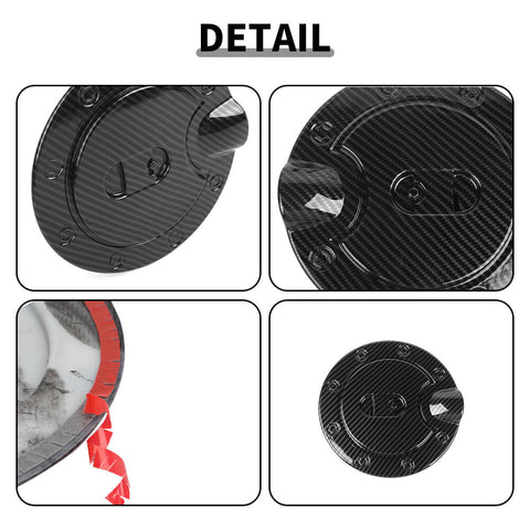 For 2014-2018 Chevy Silverado/GMC Sierra Fuel Tank Door Panel Cap Cover Trim