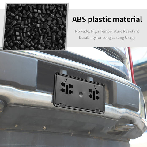 For 2018-2020 Ford F150 Front License Plate Frame Bumper License Plate Bracket