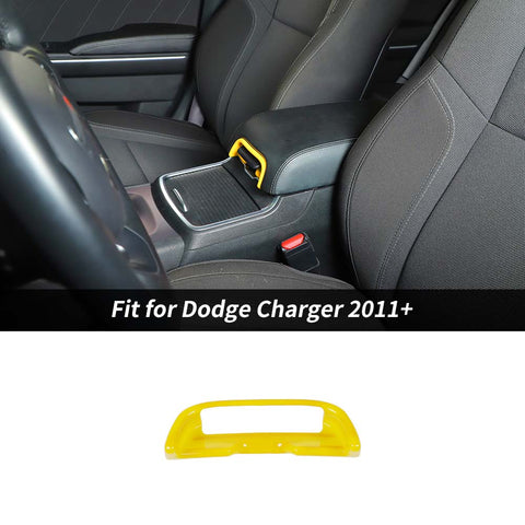 Car Armrest Box Switch Cover Trim Decor Frame For Dodge Charger/Chrysler 300C 2011+ Accessories | CheroCar