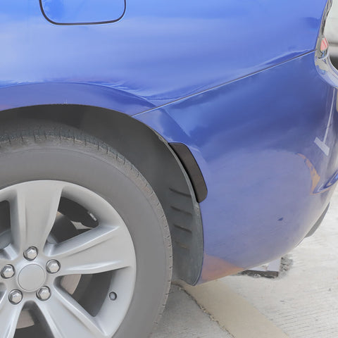 For 2015+ Dodge Charger Front Wheel Eyebrow Light Decor Cover Trim