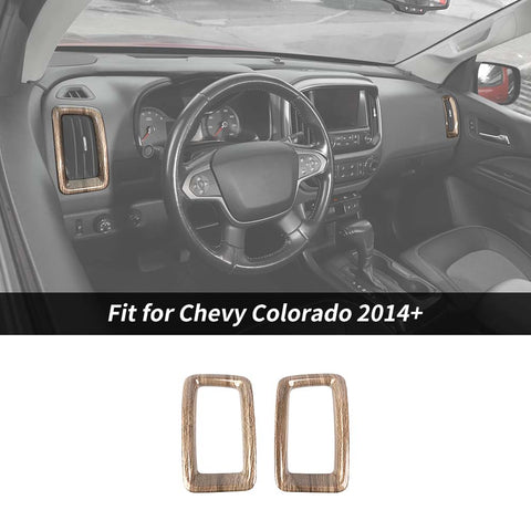 Console Side Air Vent Outlet Cover Trim For Chevy Colorado 2014+ Accessories | CheroCar