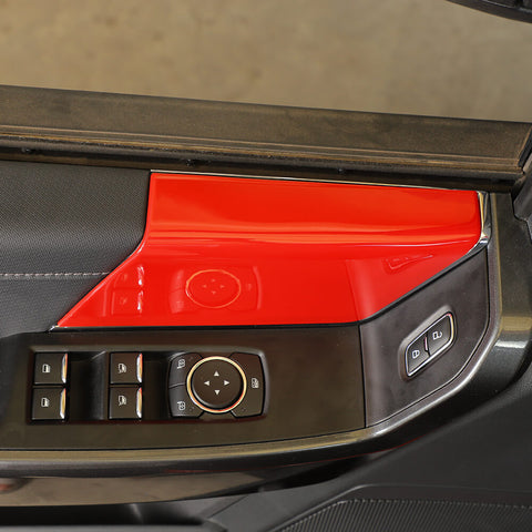 For 2021+ Ford F150 4 Door Inner Armrest Panel Decor