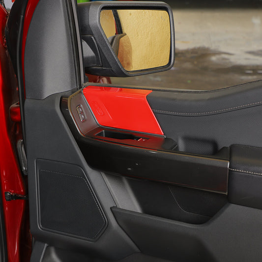 For 2021+ Ford F150 4 Door Inner Armrest Panel Decor