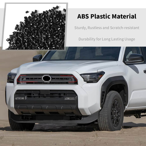 For 2024+ 4Runner Front Middle Grille Inserts Bezel Cover Trim