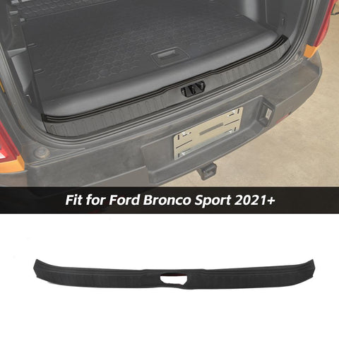 Inner & Outer Rear Trunk Bumper Protector Guards Sill Plate Cover For Ford Bronco Sport 2021+ Accessories | CheroCar