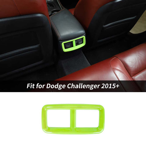 Rear Air Condition Outlet Vent Trim Cover Decor For Dodge Challenger 2015+ Accessories | CheroCar