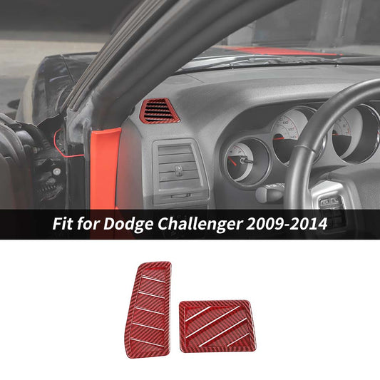 Side Dash Air Vent Decor Outlet Trim For Dodge Challenger 2009-2014 Accessories | CheroCar