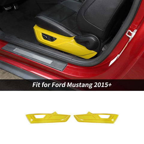 Inner Seat Side Panel Decor Trim Cover For Ford Mustang 2015+ Accessories | CheroCar