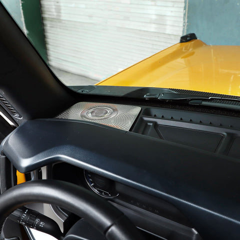 For 2021+ Ford Bronco A-pillar Speaker Horn Net Frame Cover Trim