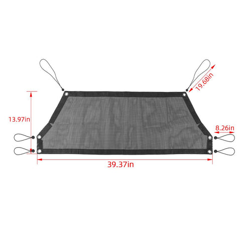 Trunk Heat Mesh Insulation Net Cover For Ford Bronco 2021+ 2-Door Accessories | CheroCar