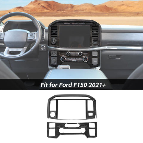 Central Control Panel Cover Navigation Tirm Cover For Ford F150 2021+ Accessories | CheroCar