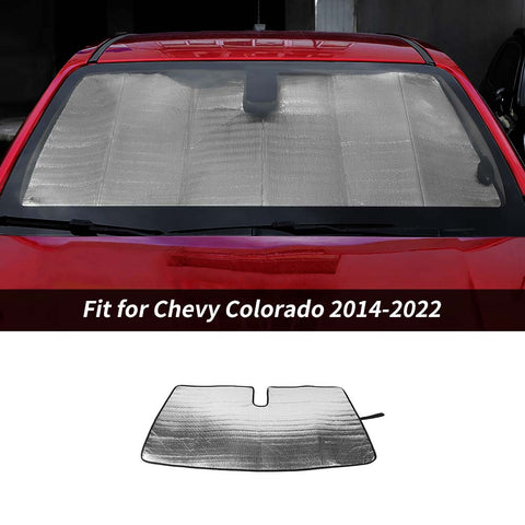 For 2014-2022 Chevy Colorado Windshield Sunshade Sun Visor Heat Cover