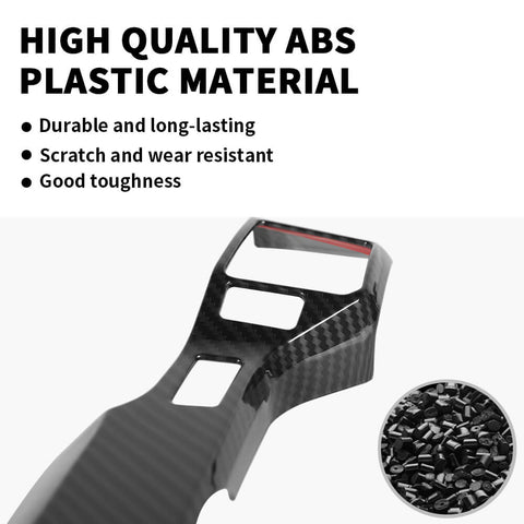 For 2010-2023 Toyota 4Runner Steering Wheel Cover Decoration Trim High Version