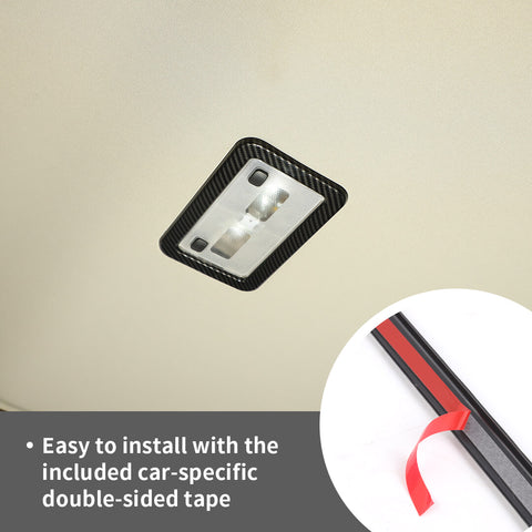 For 2007-2013 Chevy Silverado/GMC-SIERRA Interior Rear Reading Light Trim Cover Decor