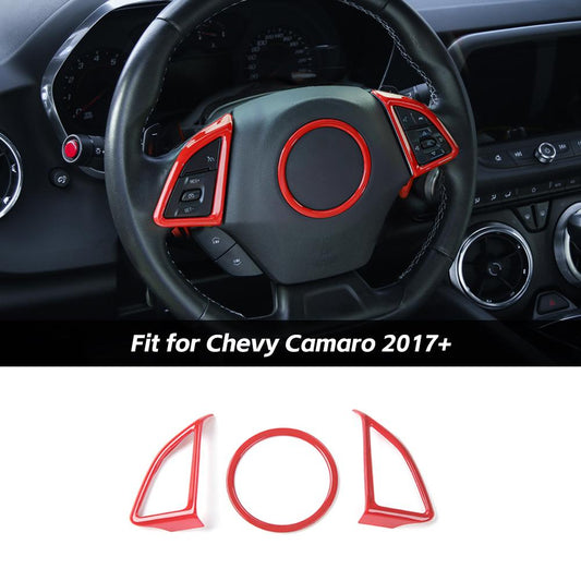 Steering Wheel Cover Trim For Chevrolet Camaro 2017+｜CheroCar