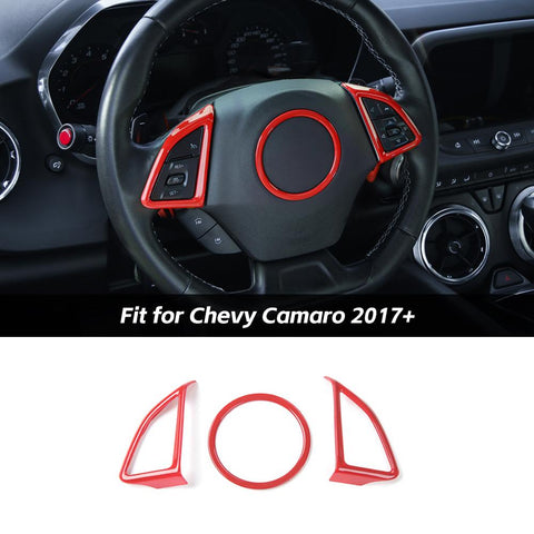 Steering Wheel Cover Trim For Chevrolet Camaro 2017+｜CheroCar