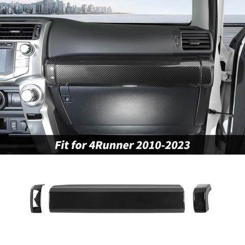 For 2010-2023 Toyota 4Runner 3 x Console Co-Pilot Dashboard Cover Trim