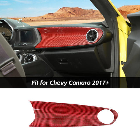 For 2016+ Chevy Camaro Center Console Co-pilot Dashboard Panel Cover Trim