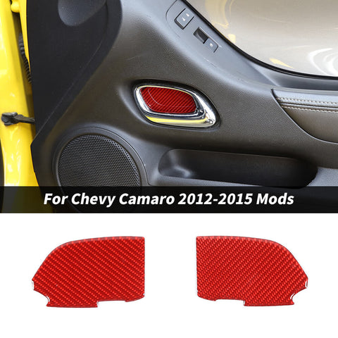 For 2012-2015 Chevy Camaro Interior Car Door Handle Trim Pad Cover