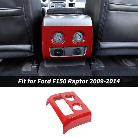 For 2009-2014 Ford F150 Raptor Rear Cup Holder Trim Cover