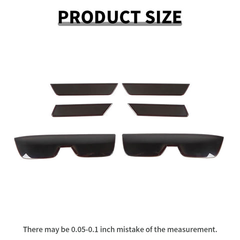 Fit For 2010-2015 Chevy Camaro Front Wheel Arch Rear Tail Light Trim Cover