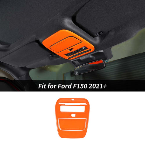 Front Roof Reading Light Lamp Panel Cover Trim For Ford F150 2021+ Accessories | CheroCar