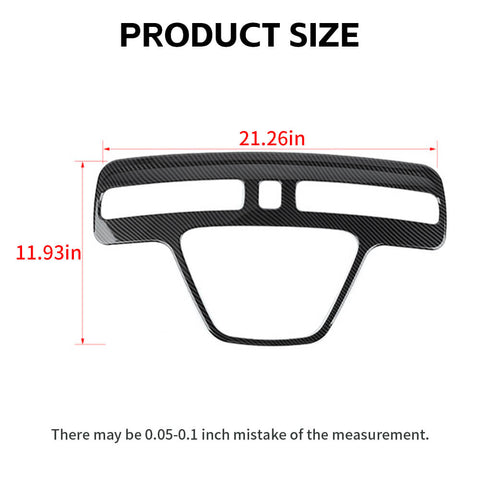 For 2020+ Chevy Suburban/2021+ Tahoe/GMC Yukon Center Console Audio Panel Trim Cover