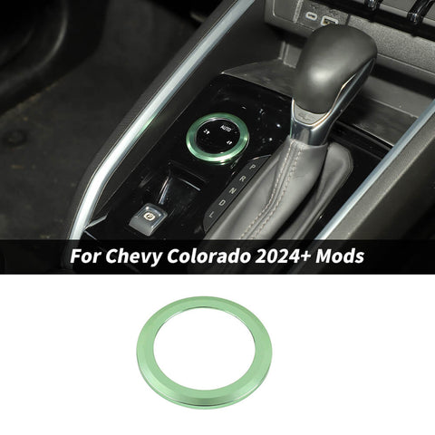 For 2024+ Chevy Colorado Four-wheel Drive 4WD Knob Adjustment Mode Ring Trim Cover