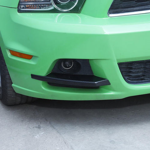 Front Fog Light Eyelid Cover Bezel Decor For Ford Mustang 2010-2014 Accessories | CheroCar