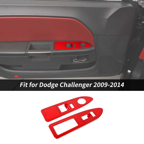 For 2009-2014 Dodge Challenger Window Lift Shift Panel Switcher Trim