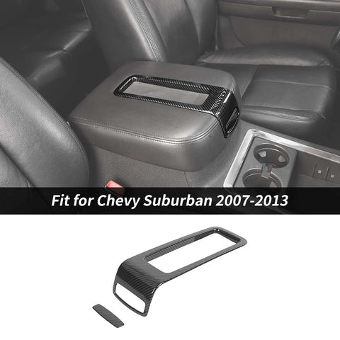 Armrest Storage Box Trim Cover For Chevy Suburban/Avalanche/GMC Sierra/Tahoe 2007-2013 Accessories | CheroCar