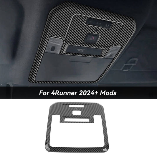 For 2024+ 4Runner Front Top Reading Light Bezel Trim Cover Accessories